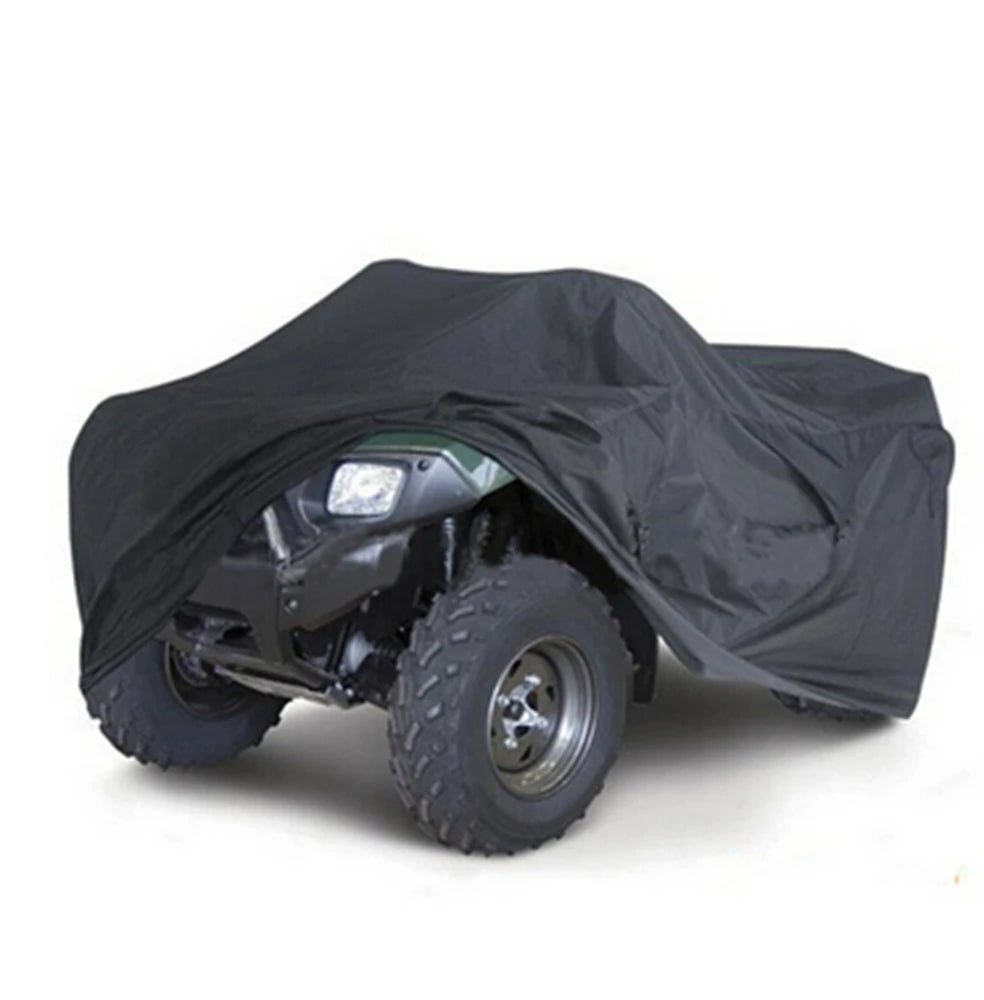 Universal Motorcycle ATV Rain Snow Sun Cover | 190T Waterproof Polyester additional angle