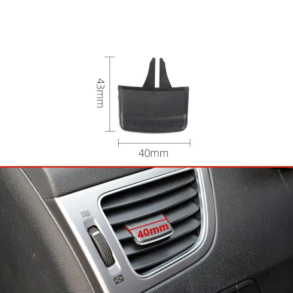 AC Vent Clips For Hyundai Elantra 1 Set 4pcs Repair Kit Air Conditioning Vent Outlet Tab Paddles 2012-2016