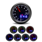 52mm 7 Color LED Tachometer Gauge Set | Boost, Water Temp, Oil Temp, Oil Pressure, Vo alternate view