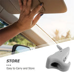 2Pcs Sun Visor Clip Repair Reliable Car Visor Sunshade Holder Mounting Clip Replacement Accessory Car Sunshade Accessories