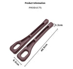 2Pcs Car Seat Gap Filler Organizer PU Universal Car Seat Gap Anti-leak Stopper Strip lifestyle view