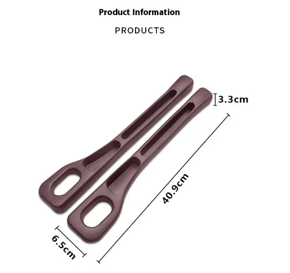 2Pcs Car Seat Gap Filler Organizer PU Universal Car Seat Gap Anti-leak Stopper Strip lifestyle view