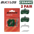 BUCKLOS Ceramic Hydarulic Disc Brake Pads For SHIMANO D02S N03A 1/2/4/6/8/10Pair MTB Brake Pad Wear-resistant Disc Brake Pads