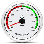 Custom 85mm Marine Boat Rudder Angle Gauge | 0-190ohm with Sensor for Ship Yacht alternate view