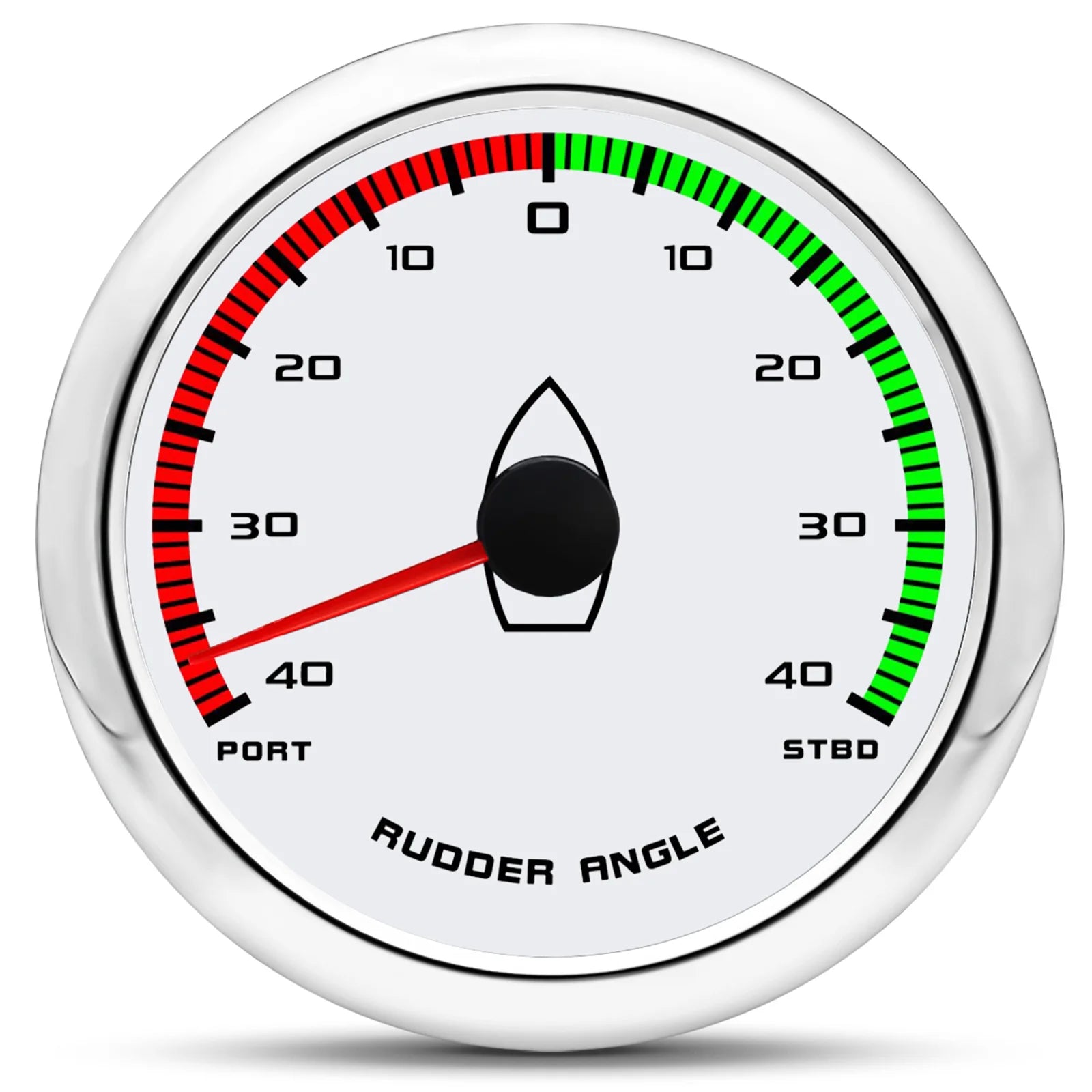 Custom 85mm Marine Boat Rudder Angle Gauge | 0-190ohm with Sensor for Ship Yacht alternate view
