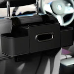 Car Seat Back Organizer Storage Bag with Double Hooks