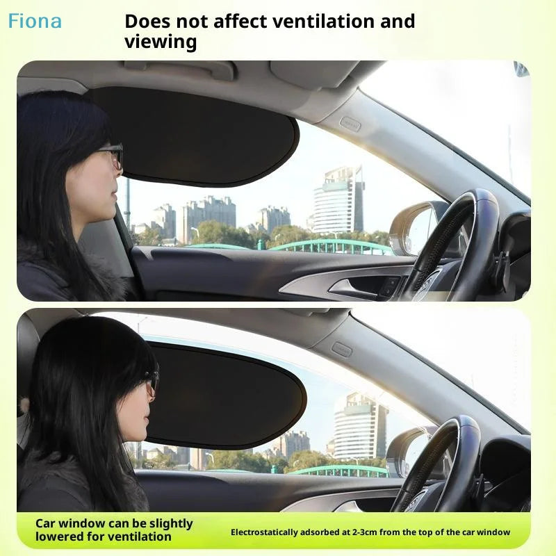 Universal Car Window Sun Shade | UV Protection Side Window Sunshade lifestyle view