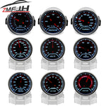 52mm Digital Car Gauge Set | Turbo Boost Oil Temp Water Temp Oil Press Voltage RPM AFR EGT Meter 12V