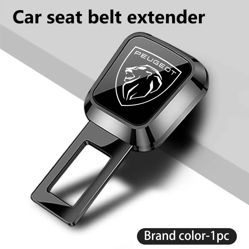 Car Seat Belt Extender Plug for Peugeot 206 207 208 3008 307 308 2008 407 508 5008 additional angle