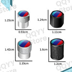 4pcs Metal Alloy Car Wheel Tire Valve Caps | Waterproof Dustproof Tire Stem Covers additional angle
