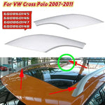Roof Luggage Rack Guard Cover for VW CROSS POLO 2007-2011 | Silver Car Exterior Parts detail view