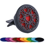 Refillable Car Air Freshener | Vent Clip Diffuser with 10 Gaskets lifestyle view