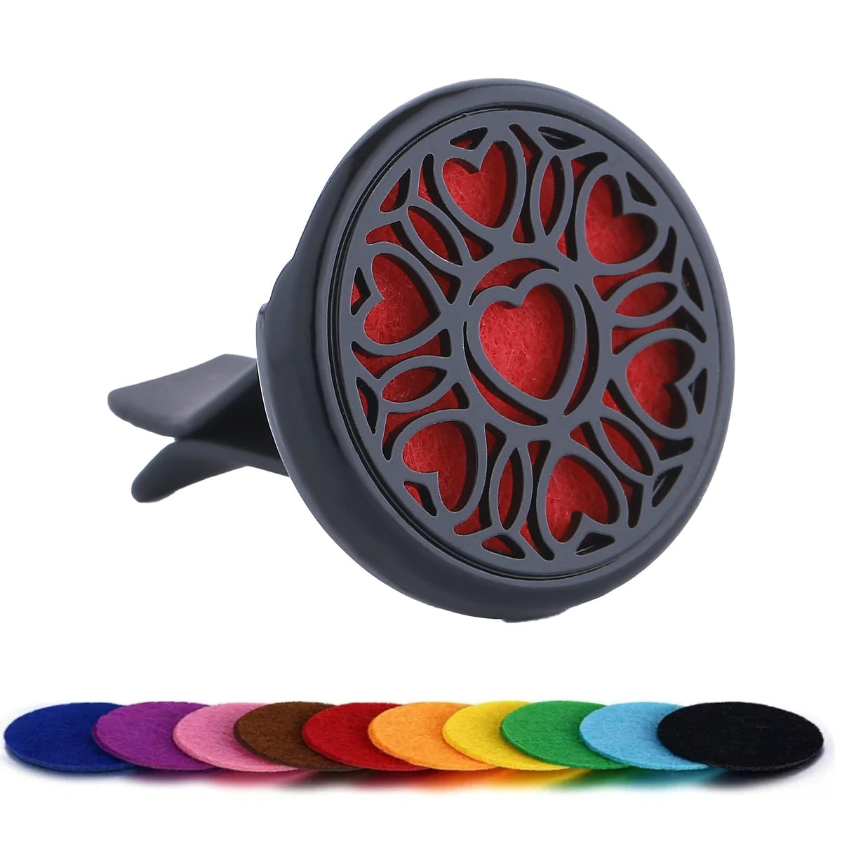 Refillable Car Air Freshener | Vent Clip Diffuser with 10 Gaskets lifestyle view