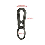 Zinc Alloy Car Key Ring Anti-Lost Keychain alternate view