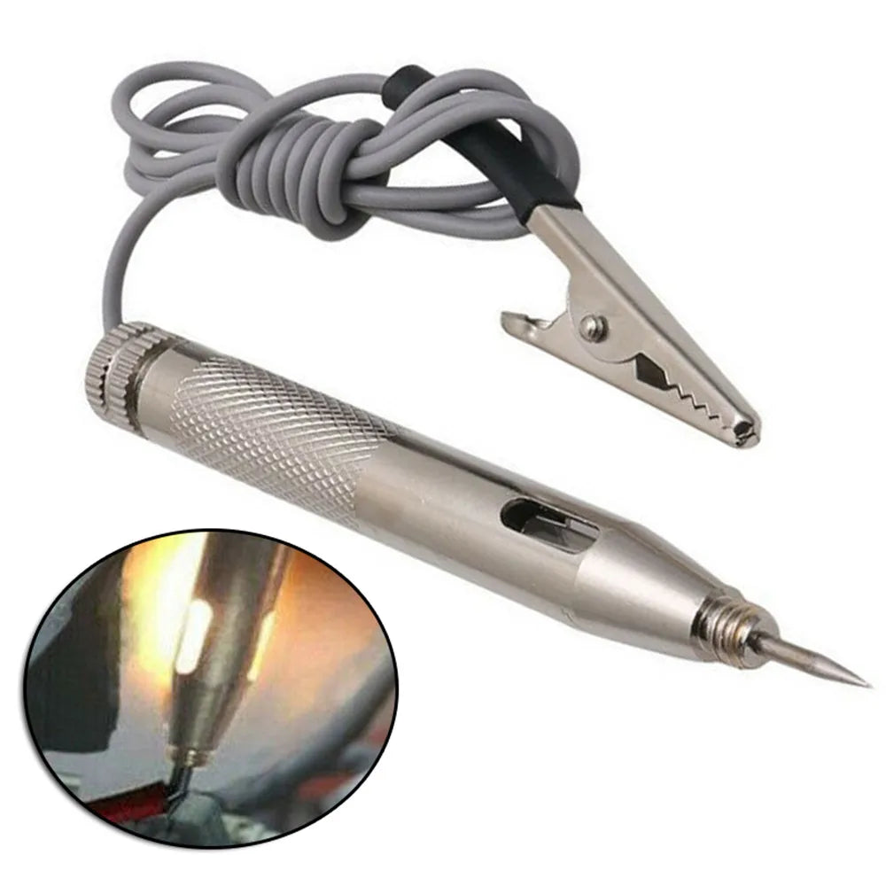 6V-24V Automotive Circuit Tester Probe Pen | Copper Fuse Light Pencil for Cars