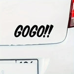 Hot Gogo Car Decal Decals Vinyls Decals Fashion Creative Car Full Body Head Styling Stic detail view