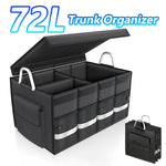 Foldable Car Trunk Organizer 72L Waterproof Oxford Cloth