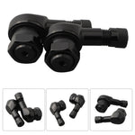 2PCS CNC Motorcycle 90 Degree Angle Valve Stems | Aluminum Tubeless Tire Pressure Che alternate view