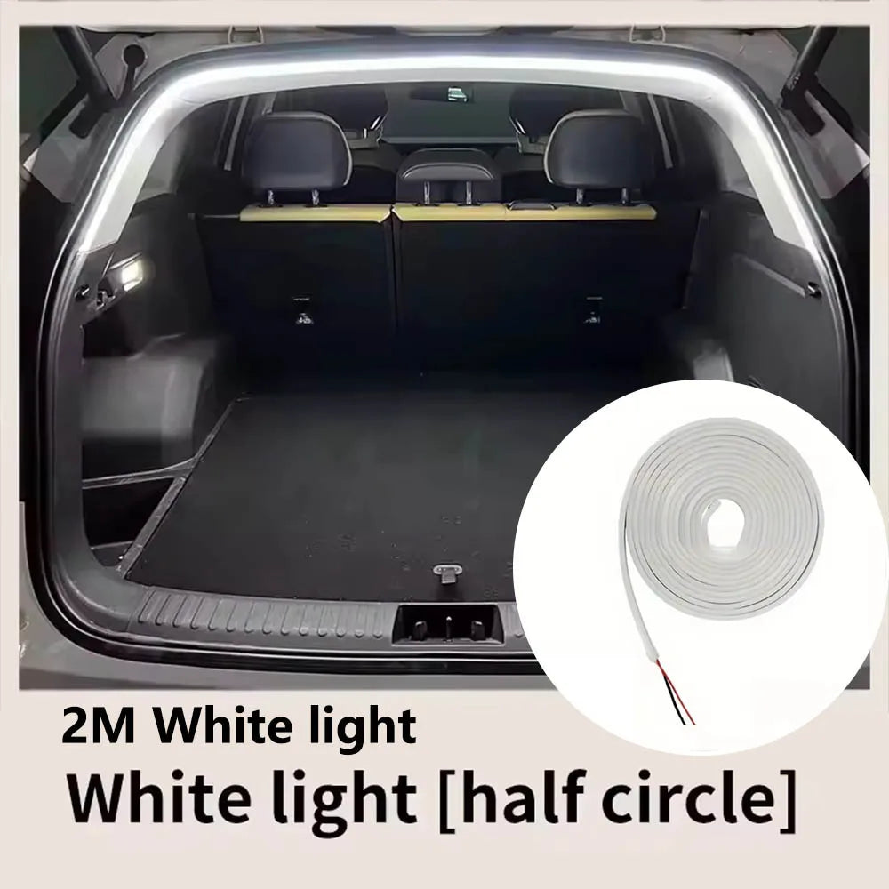 Car High Brightness Trunk Lighting Ambient Light Interior Decoration LED Wiring Free alternate view
