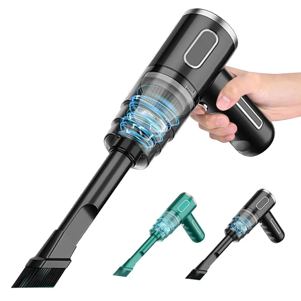Cordless Handheld Vacuum Cleaner | Portable Car Dust Collector with Large Suction additional angle
