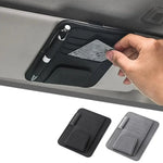 Car sun visor storage bag car glasses clip car interior supplies 12.5*15CM car busi additional angle