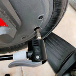Chrome Plated Brass Screw-on Valve Cap Stem Extension | 19mm 25mm 39mm Tire Valve E additional angle