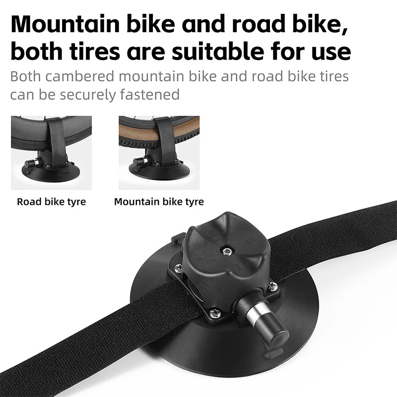 WEST BIKING Bike Rack Vacuum Suction Roof-Top Car Rack | Quick Install Bicycle Roof S lifestyle view