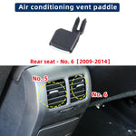 Car Dash Front Rear Air Conditioner AC Vent Grille Outlet Tab Clip Slider For Volkswagen Golf 6 Sagitar Jetta 5KD819703
