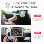 Headrest Tablet Holder for Tesla Model 3 Y Juniper | Back Seat Phone Mount with 360° S close-up view