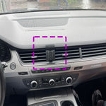 Car Phone Holder Special Fixed Bracket Base For Audi Q7 4M 2016 2017 2018 2019 Wireless Charging Stand Car Interior Accessories