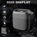Car Trash Can with Lid Door Mount Garbage Bin for Vehicle Waterproof Car Waste Basket alternate view