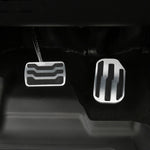 Aluminum Foot Pedal Cover for Ford Raptor F150 2015-2020 | Red Accelerator Brake Rest lifestyle view