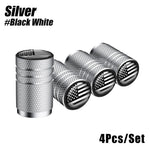 American Flag Tire Valve Caps | Aluminum Dustproof Stem Caps for Cars Trucks Motorcyc lifestyle view