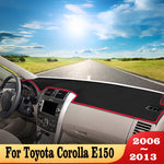Car Dashboard Cover Dash Anti-UV Mat For Toyota Corolla E180 E150 2006-2018 alternate view