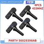 GANGLE 56029398AB TPMS Tire Pressure Monitor Sensor 4PCS | For 2010-2016 Jeep Grand additional angle