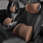 Ergonomic memory foam car seat cushion - suitable for all seasons comfort car headres alternate view