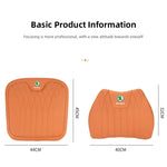 Car Seat Cushion Cover Lumbar Support Waist Cushioning For Skoda Octavia Rapid Kodiaq Su detail view