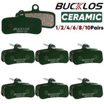 BUCKLOS Ceramic Hydraulic Disc Brake Pads | Wear-Resistant MTB Brake Pads for Shimano