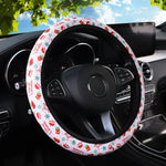 19 Diving material printed fabric car rimless steering wheel cover Christmas camouf additional angle