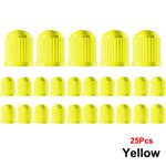 AUTCOAT Tire Stem Valve Caps | Universal Plastic Valve Covers for Cars, Trucks, Bik additional angle