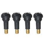4pcs TR412/TR413 High Quality Tire Valve Stem Universal Rubber Tubeless Nozzle With additional angle