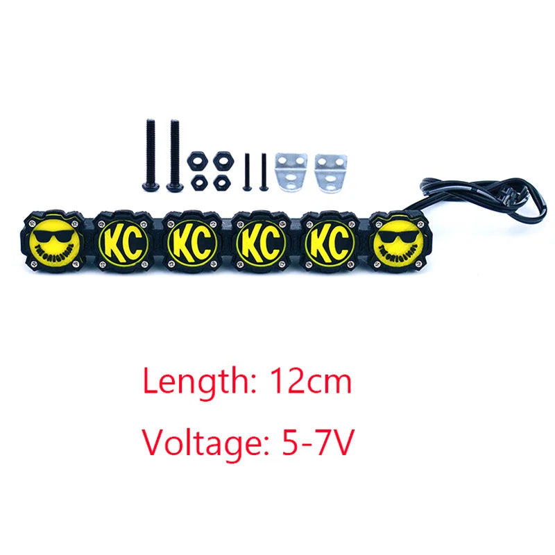 LED Simulation Roof Lights for 1/10 RC Crawler D90 alternate view