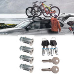 Roof Rack Lock Cylinder Kit | Replacement Lock Cores for Thule Roof Racks alternate view