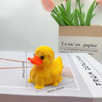 3D Printing Fun Melted Duck Ornaments, Humorous Small Items, Used for Home Decoration lifestyle view