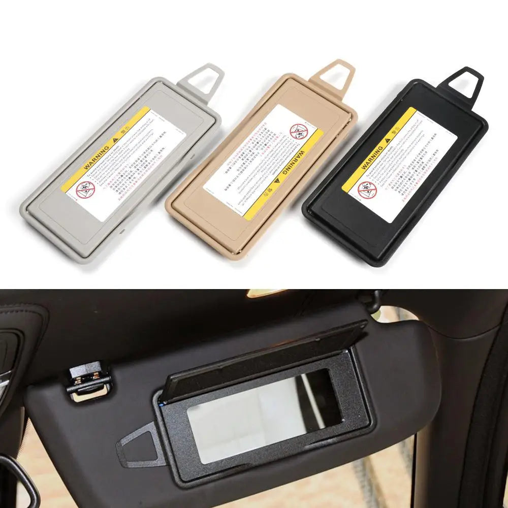 Car Interior Accessories Sun Visor Makeup Mirror Cover For Mercedes Benz W221 S Class W216 CL Class