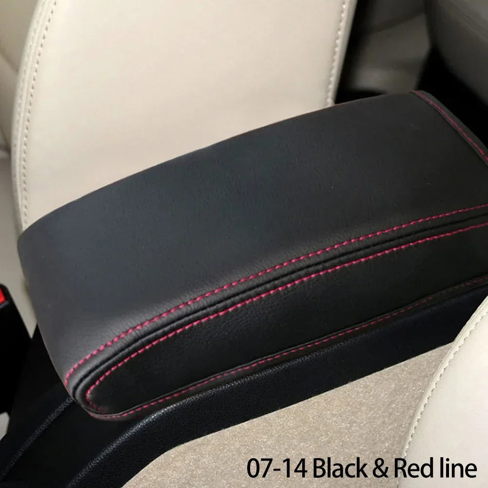 Car Armrest Box Center Console Lid Armrest Cover Microfiber Leather Cover For Skoda Octavia 2007-2014 2015-2020