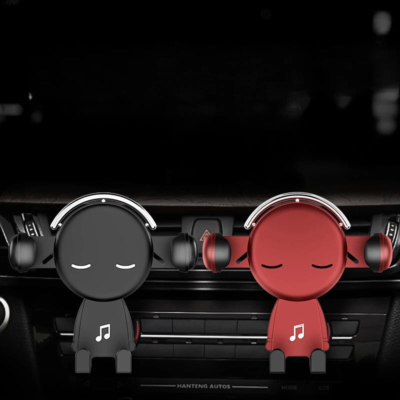 Gravity Car Phone Holder Air Vent Clip Universal Multifunctional Car Phone Mount for IPhone Xiaomi Samsung Car Accessories