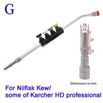High Pressure Spray Gun Wand Tips | Car Cleaning Jet Washer Lance Nozzle additional angle