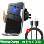 Car Wireless Charger Magnetic Auto Car Mount Phone Holder | Fast Charging Compatible alternate view