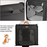 Wakytu Two-in-One Foldable Cat and Dog Carrier | Double Pet Transportation Bag alternate view